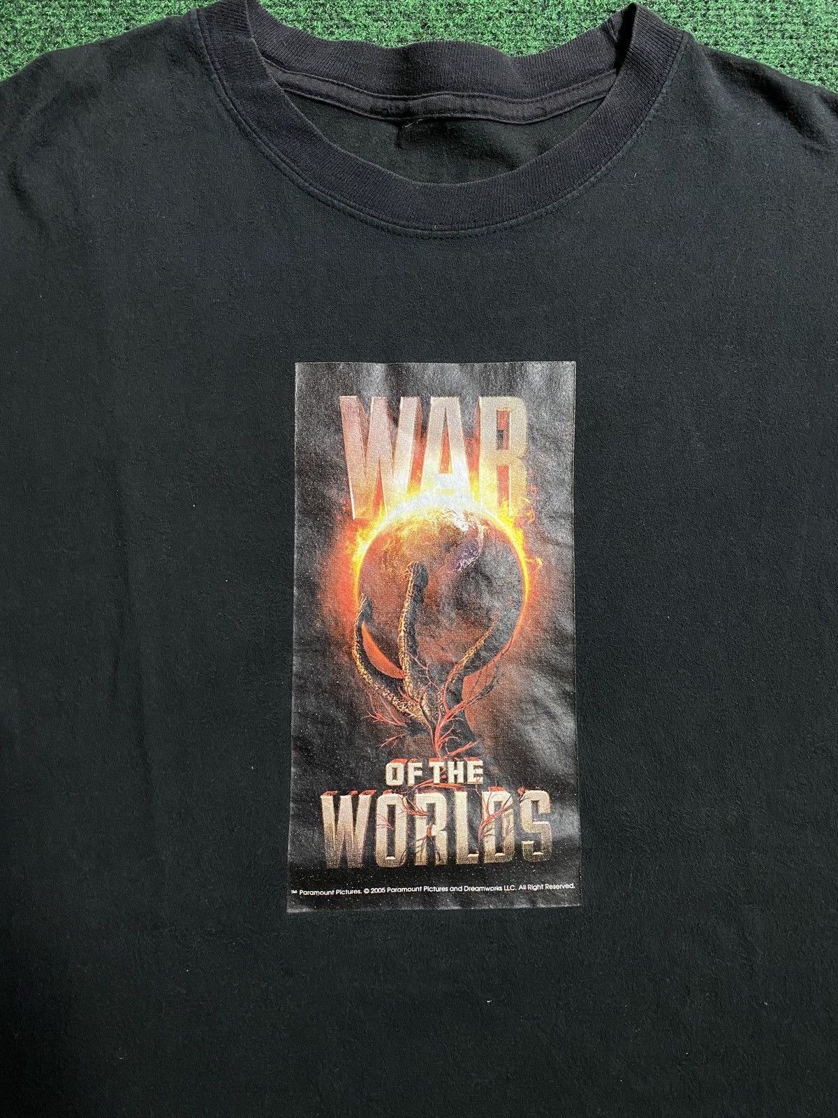 Vintage Vintage 00’ War of the Worlds Movie Promo Tee Shirt Medium Size US M / EU 48-50 / 2 - 4 Thumbnail
