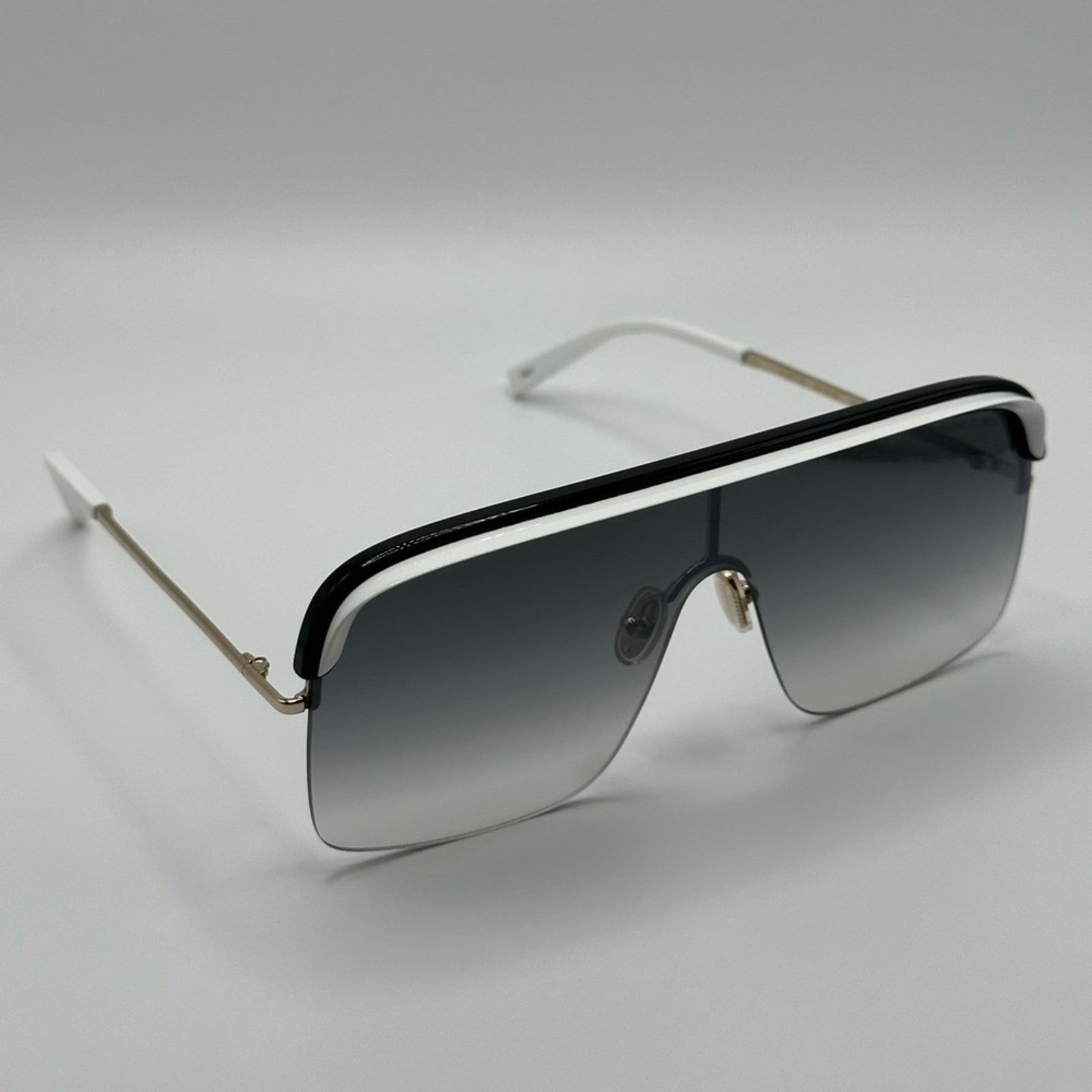 Cutler and Gross NEW CUTLER AND GROSS CG1328S 002 Black/White Unisex Size ONE SIZE - 5 Thumbnail