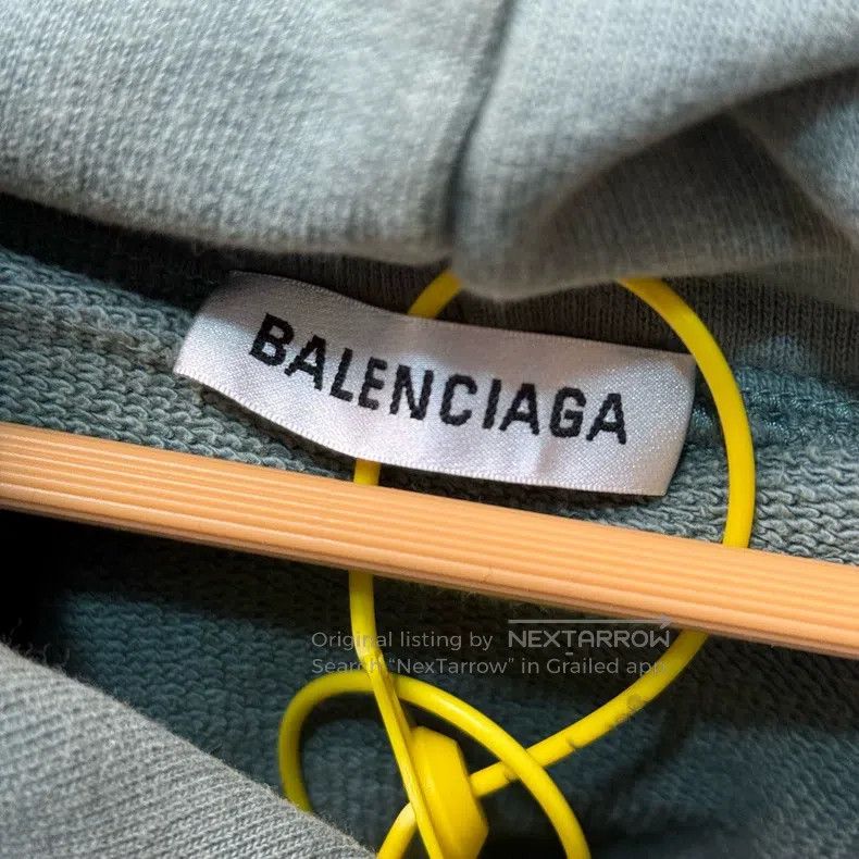 Balenciaga Balenciaga Logo print hooded sweatshirt, size L Size US L / EU 52-54 / 3 - 3 Thumbnail