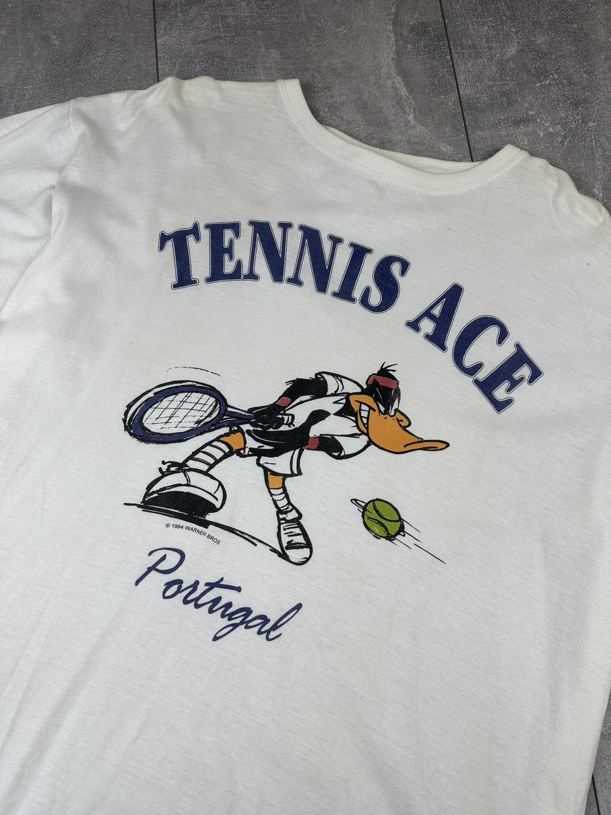 Warner Bros Warner Bros 1994 Vintage Rare Movie Portugal T-Shirt Size US XL / EU 56 / 4 - 4 Thumbnail