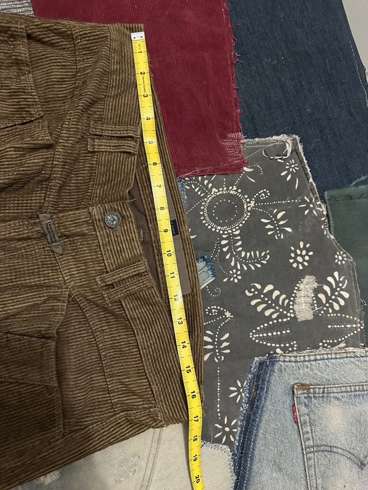 Marithe + Francois Girbaud MFG Nice Design Front Pocket Cargo pants Size US 31 - 15 Thumbnail