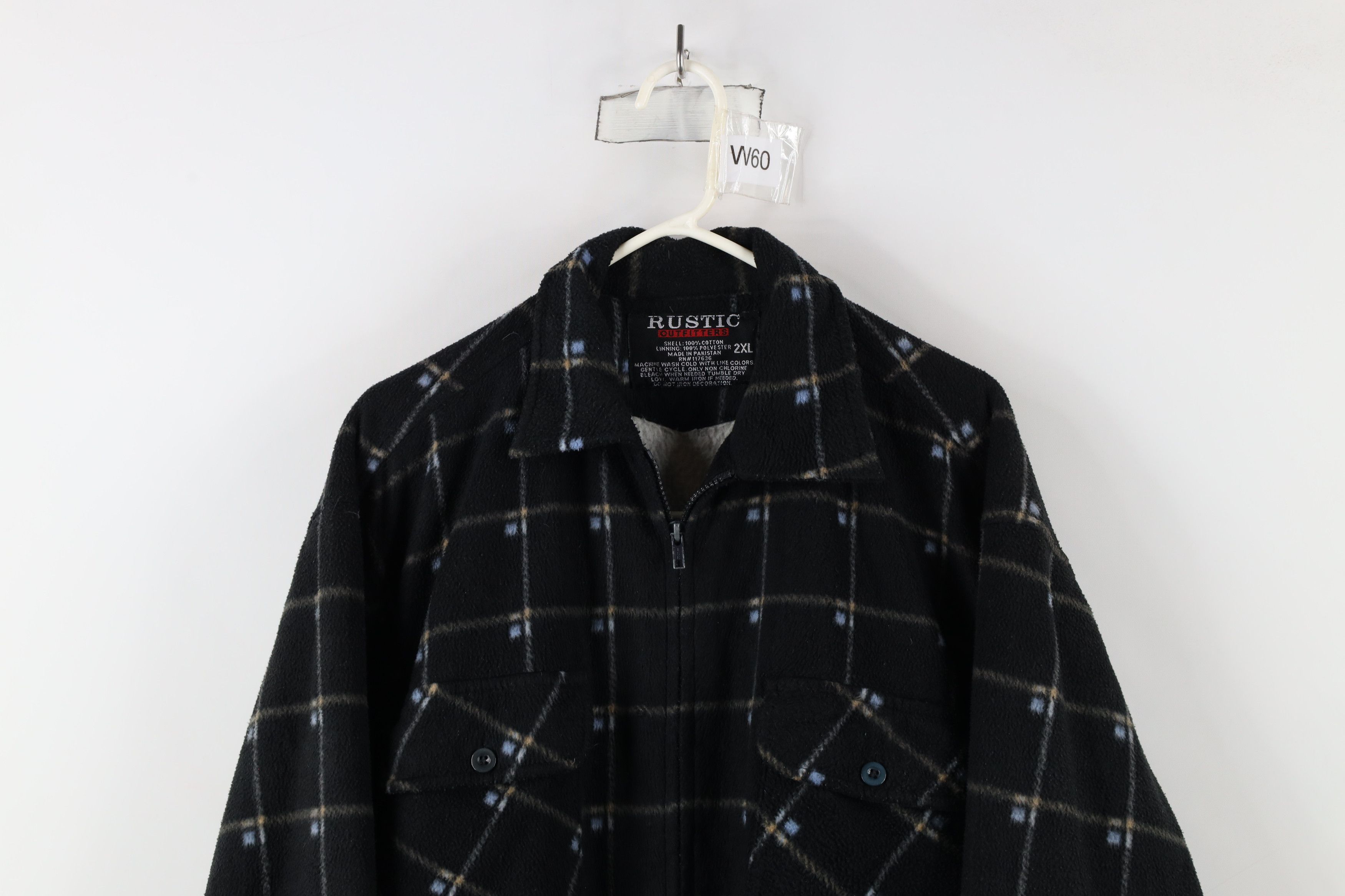 Vintage Vintage 90s Streetwear Pile Fleece Lined Full Zip Jacket Size US XXL / EU 58 / 5 - 2 Thumbnail