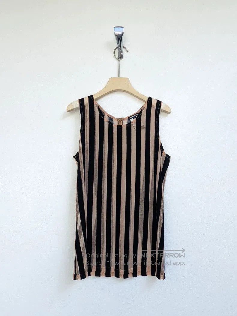 Ann Demeulemeester Ann Demeulemeester Striped Lace Vest. Size US S / EU 44-46 / 1 - 1 Thumbnail