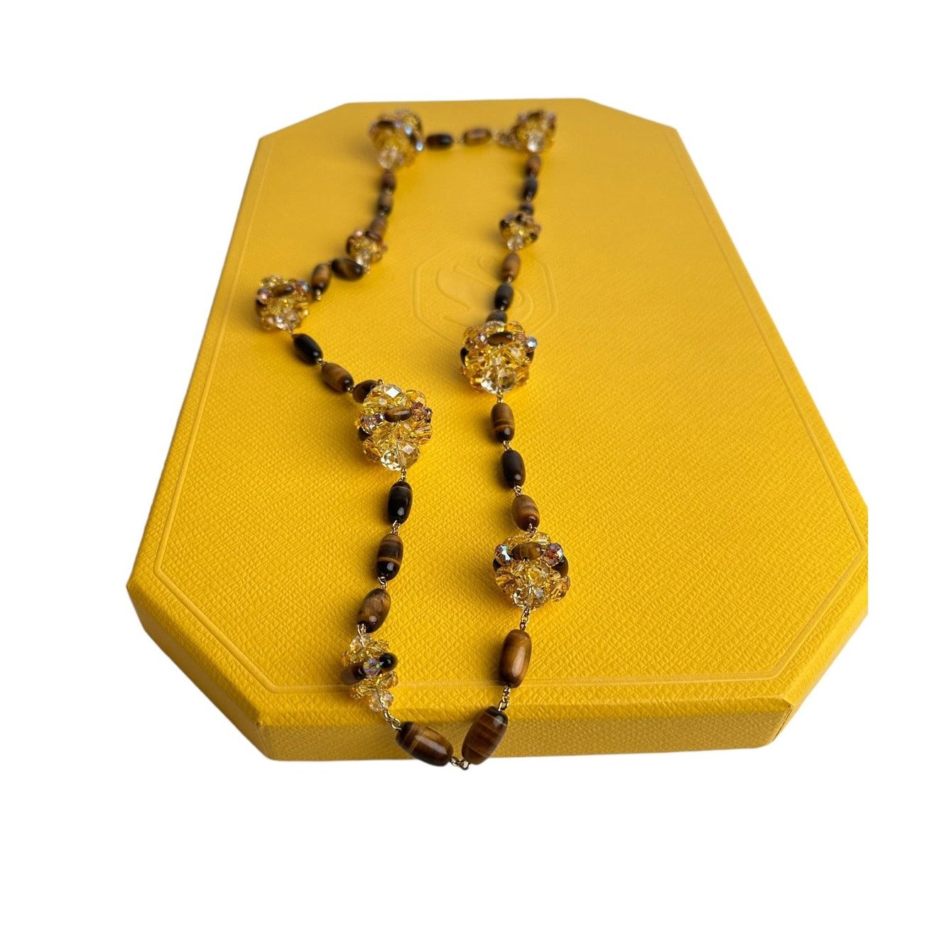 Swarovski Swarovski Somnia necklace Long, Brown, Gold-tone plated Size ONE SIZE - 6 Thumbnail