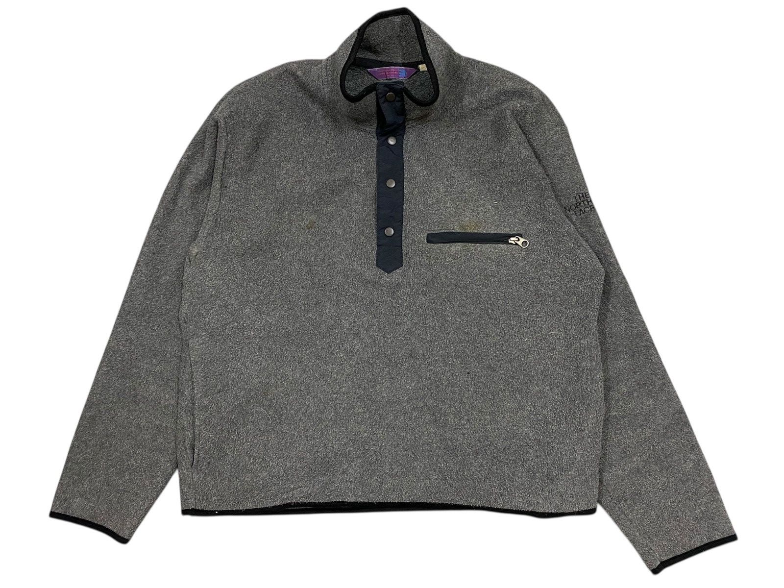 The North Face Purple Label The North Face Purple Label Fleece Jacket Grey –Tech Outdoor Size US M / EU 48-50 / 2 - 1 Thumbnail