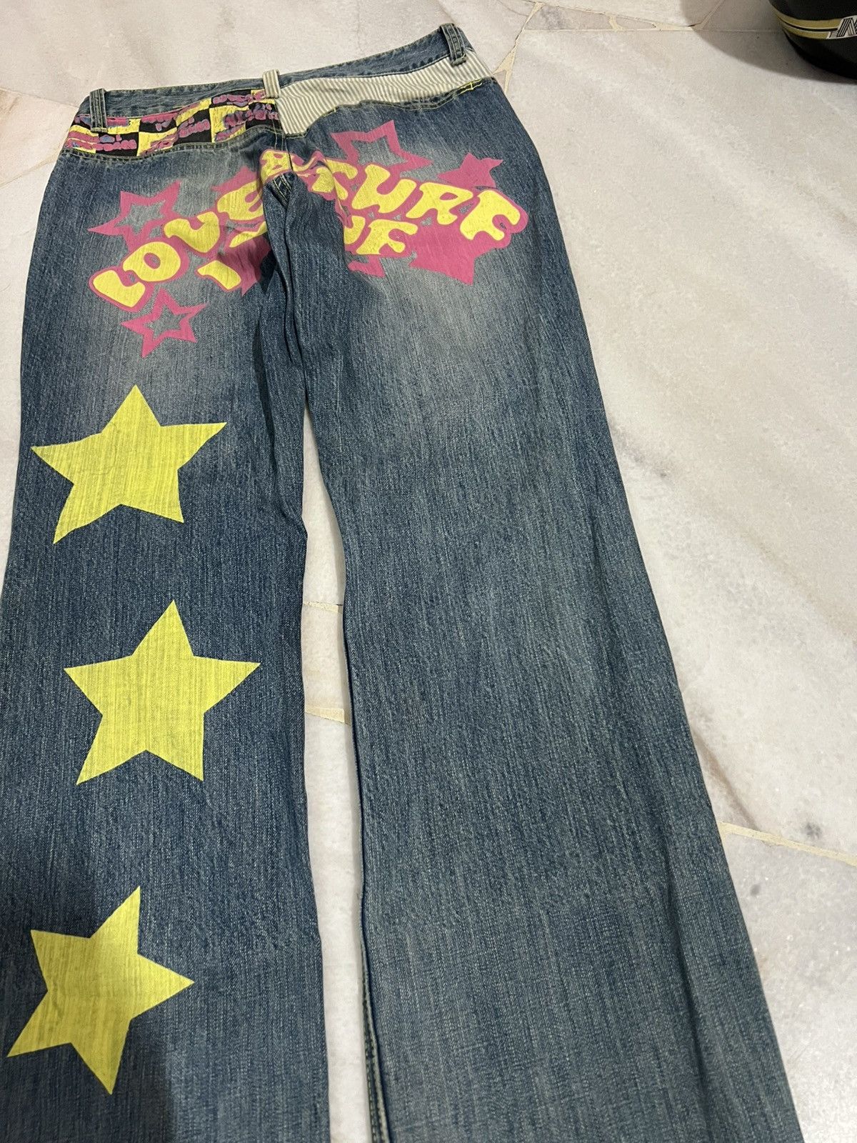 Japanese Brand HAWAII SURF JEANS Size US 31 - 14 Thumbnail