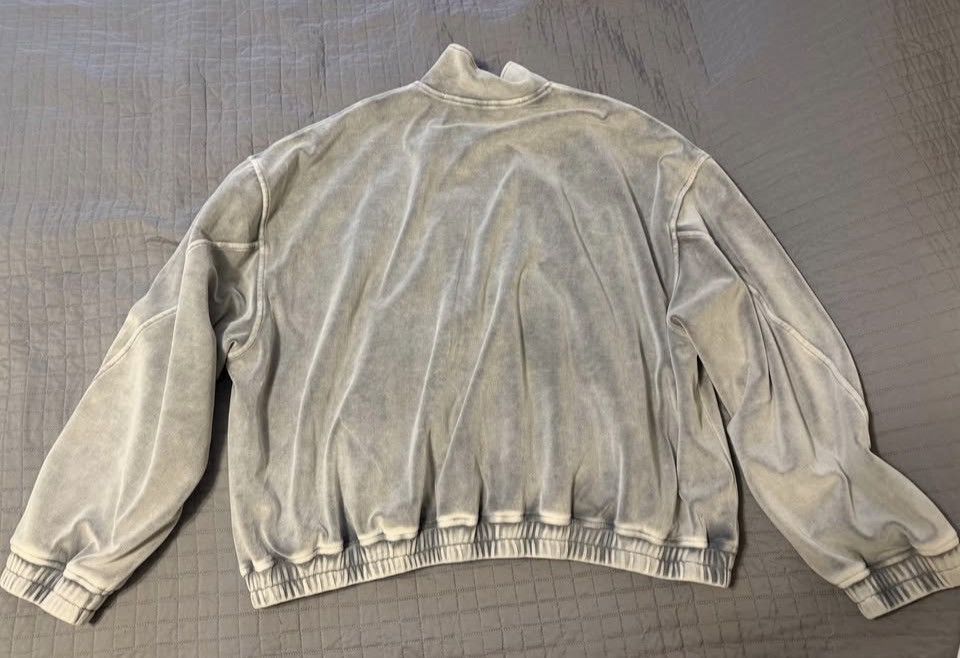 Alexander Wang Alexander Wang Embossed Logo Velour Track Jacket Size US XL / EU 56 / 4 - 2 Thumbnail
