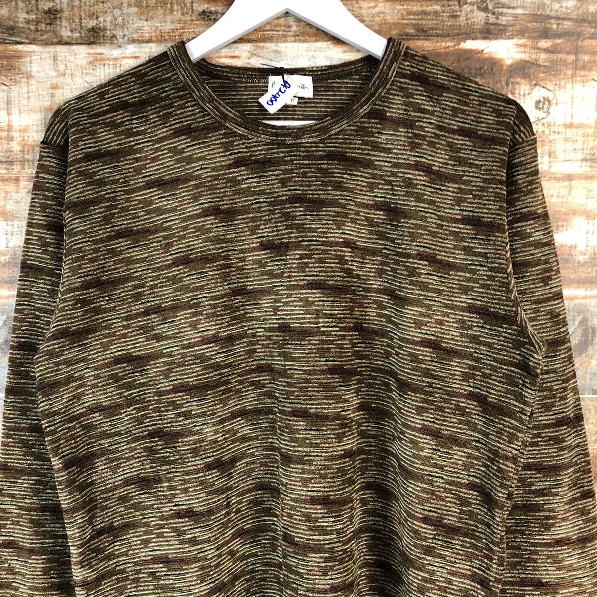 Homespun Knitwear × Paul Smith Paul Smith Brown Knitwear #A2400 Size US M / EU 48-50 / 2 - 5 Thumbnail