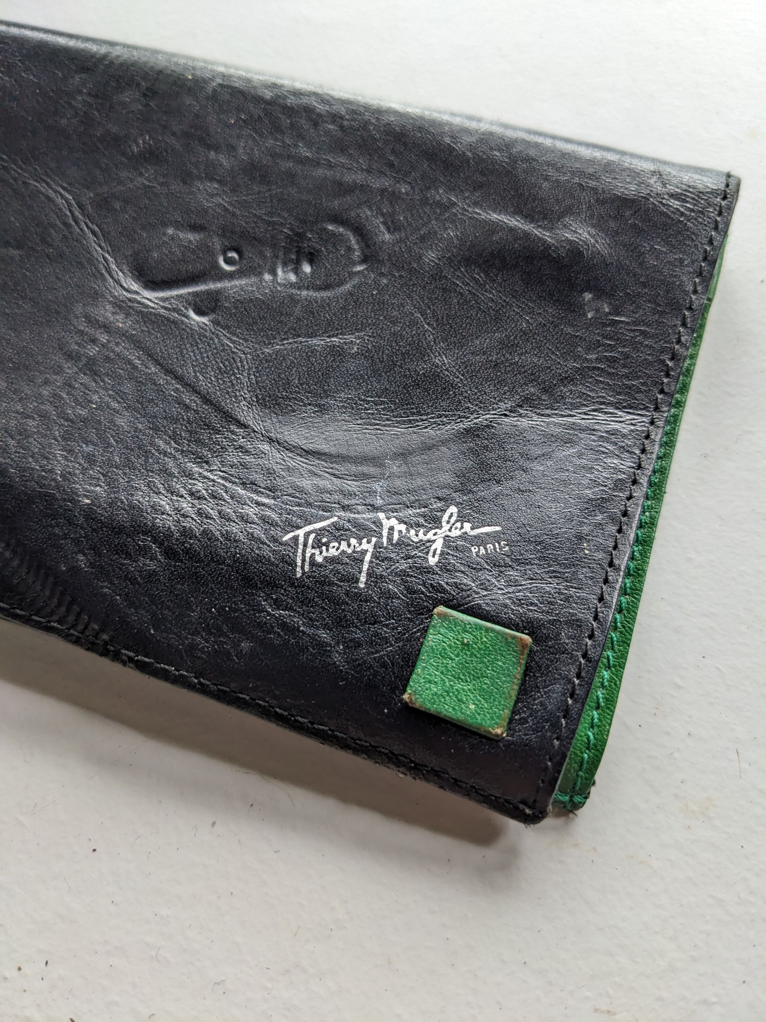 Thierry Mugler × Vintage Vintage Thierry Mugler long wallet leather Size ONE SIZE - 1 Thumbnail