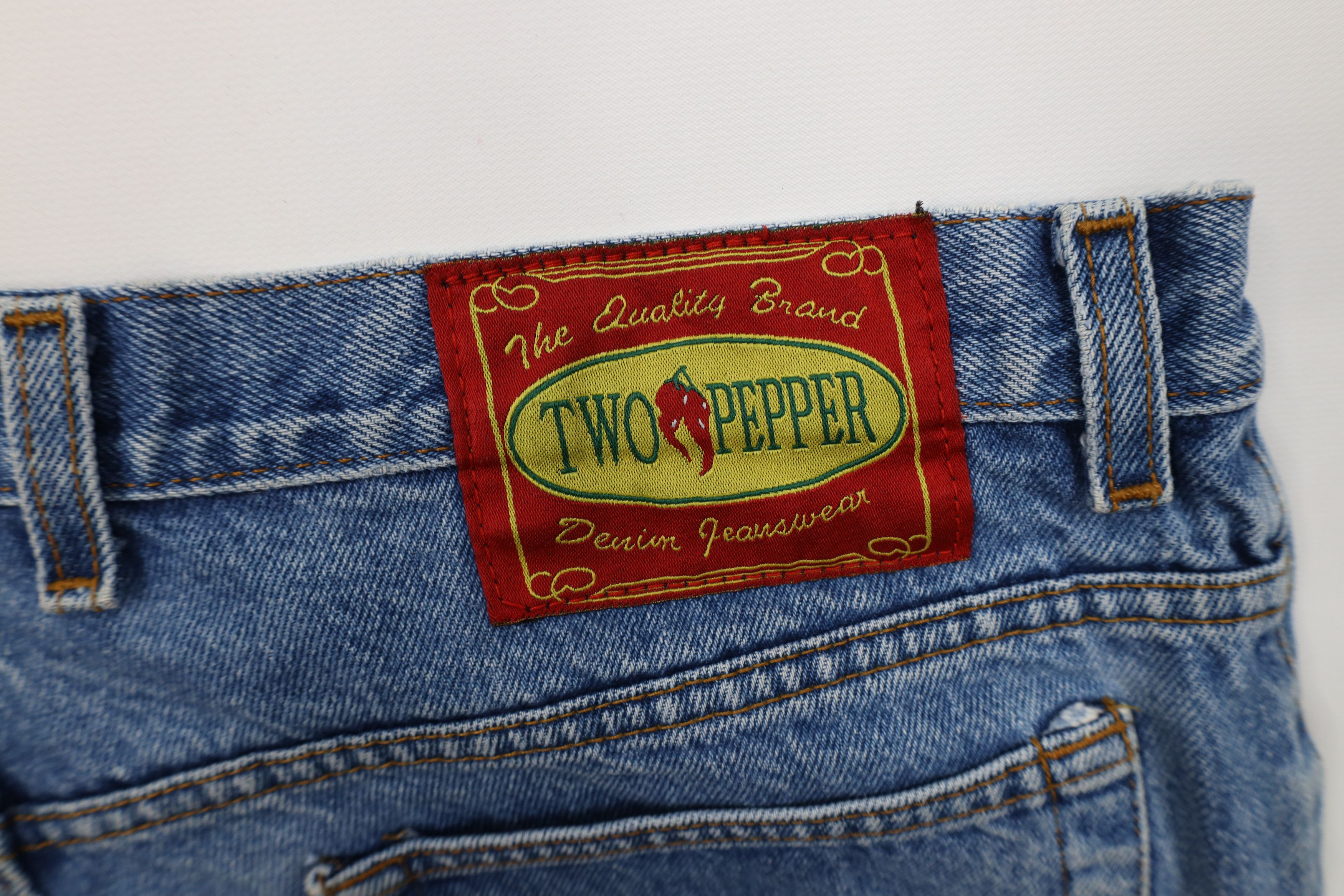 Vintage Vintage 90s Streetwear Above Knee Denim Jean Shorts Jorts Size US 36 / EU 52 - 12 Thumbnail