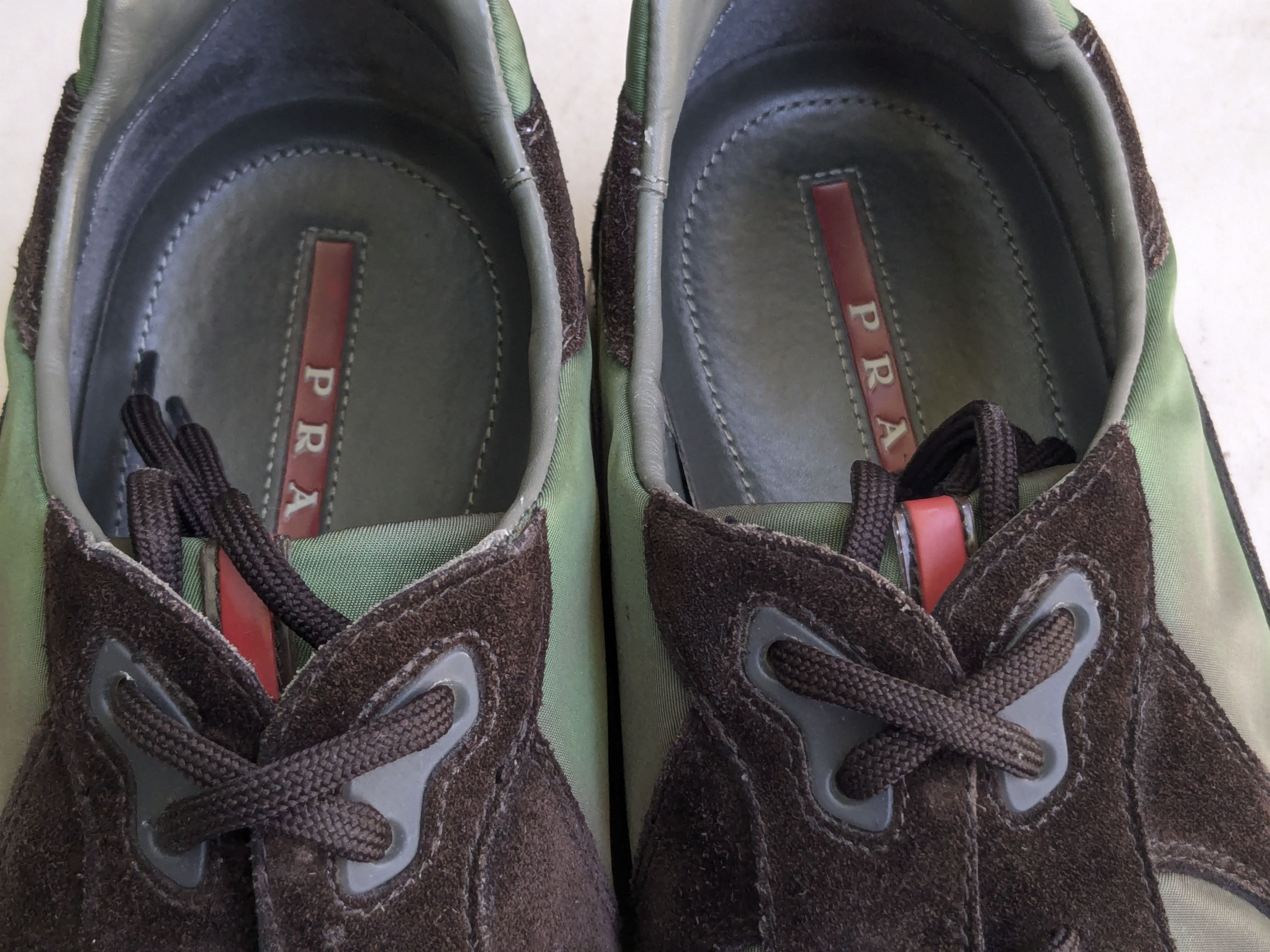 Prada Prada America's Cup Sneakers Brown 14 Low Tops Red Size US 14 / EU 47 - 5 Thumbnail