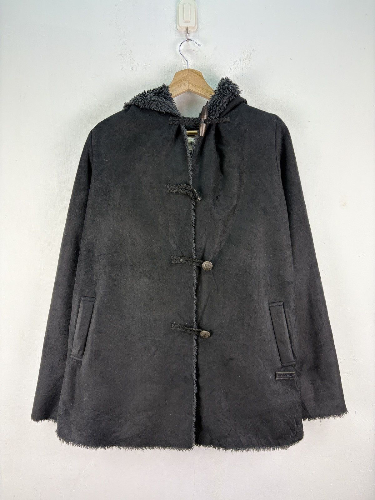 Japanese Brand Steal‼️ Vintage Billabong Winter Jacket Shag Shaggy Jacket Size US M / EU 48-50 / 2 - 2 Thumbnail