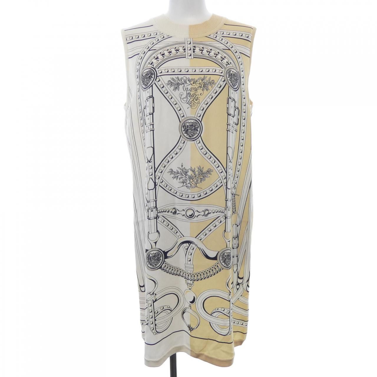 Hermes Hermes Hermes GRAND TRALALA twillaine dress Textile Dresses DUTY FREE for USA Size ONE SIZE - 1 Thumbnail