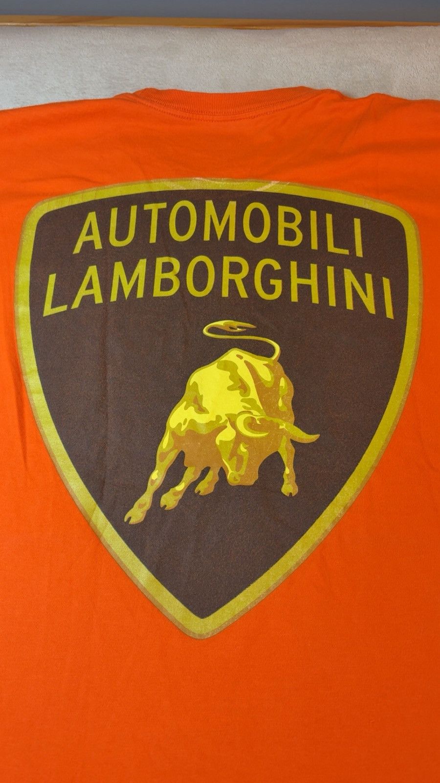 Lamborghini × Supreme Supreme x lamborghini orange t-shirt Size US M / EU 48-50 / 2 - 5 Thumbnail