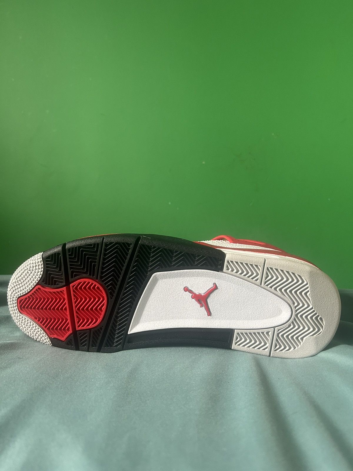 Jordan Brand Nike Air Jordan 4 Red Cement 2023 Size US 12 / EU 45 - 4 Thumbnail
