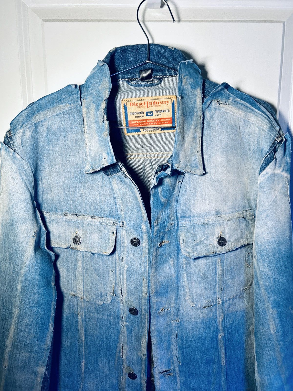 Diesel Diesel D-BARCY-S3 Giacca — Italian Made- L- RARE Size US L / EU 52-54 / 3 - 6 Thumbnail