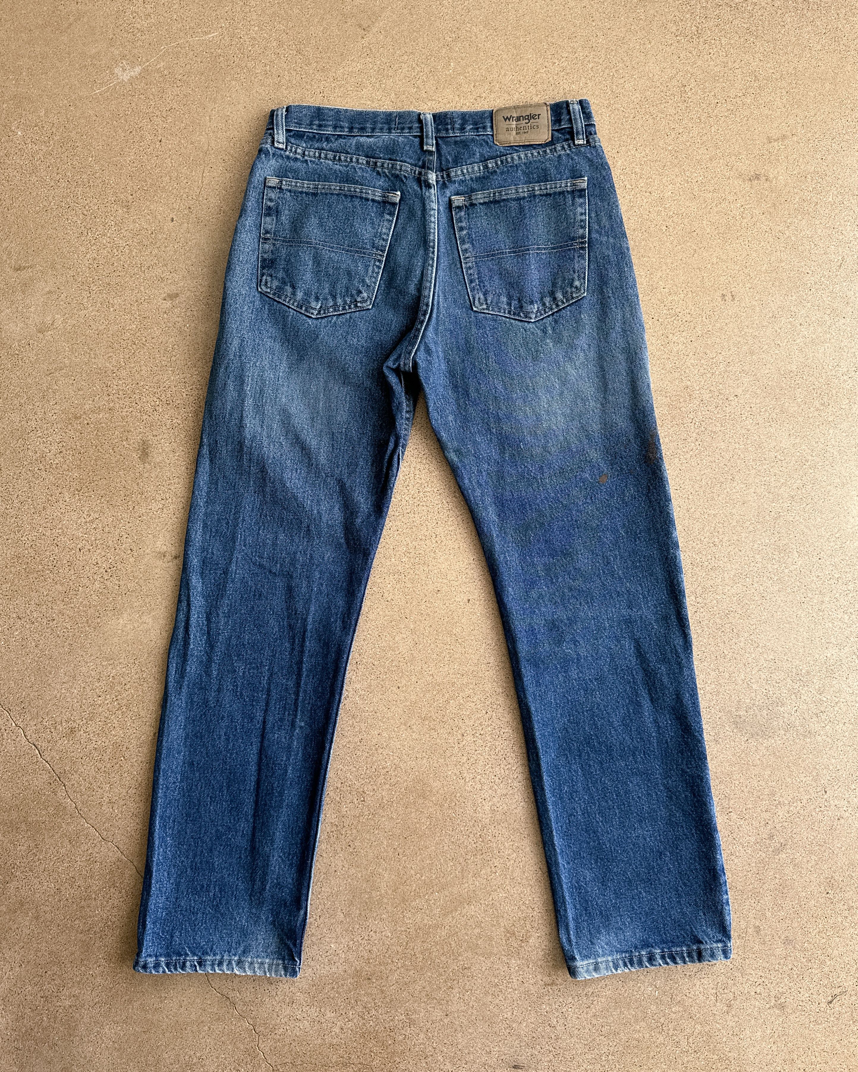 Wrangler Vintage Wrangler Jeans Blue Medium Dark Wash Men's 32 Size US 32 / EU 48 - 5 Thumbnail