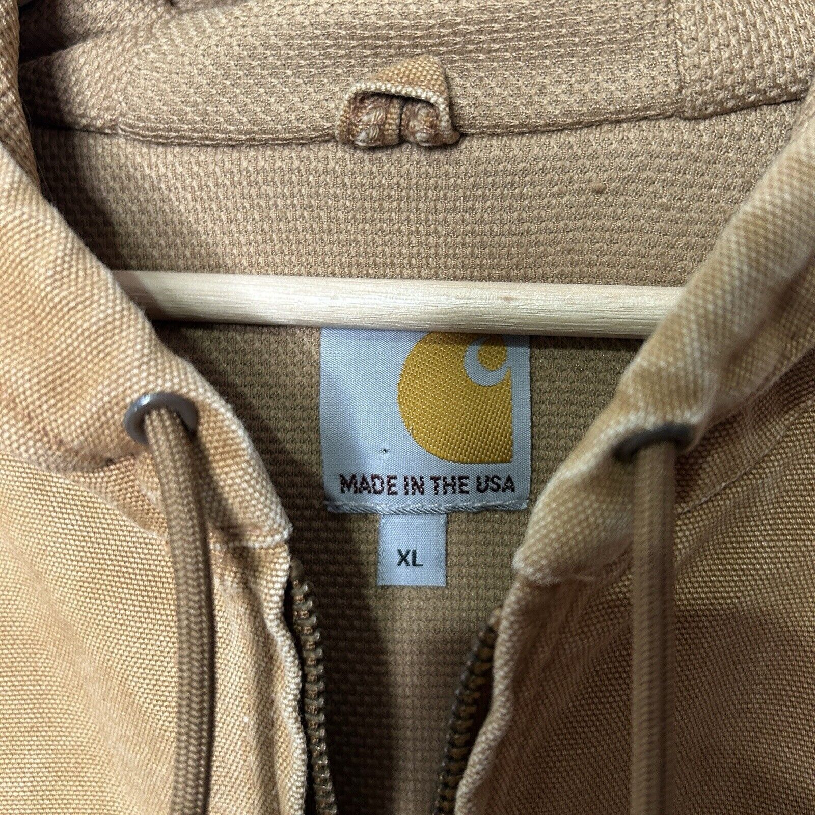 Carhartt Vintage Carhartt Thermal-Lined Active Jacket “Tan” J131 BRN Size US XL / EU 56 / 4 - 3 Thumbnail