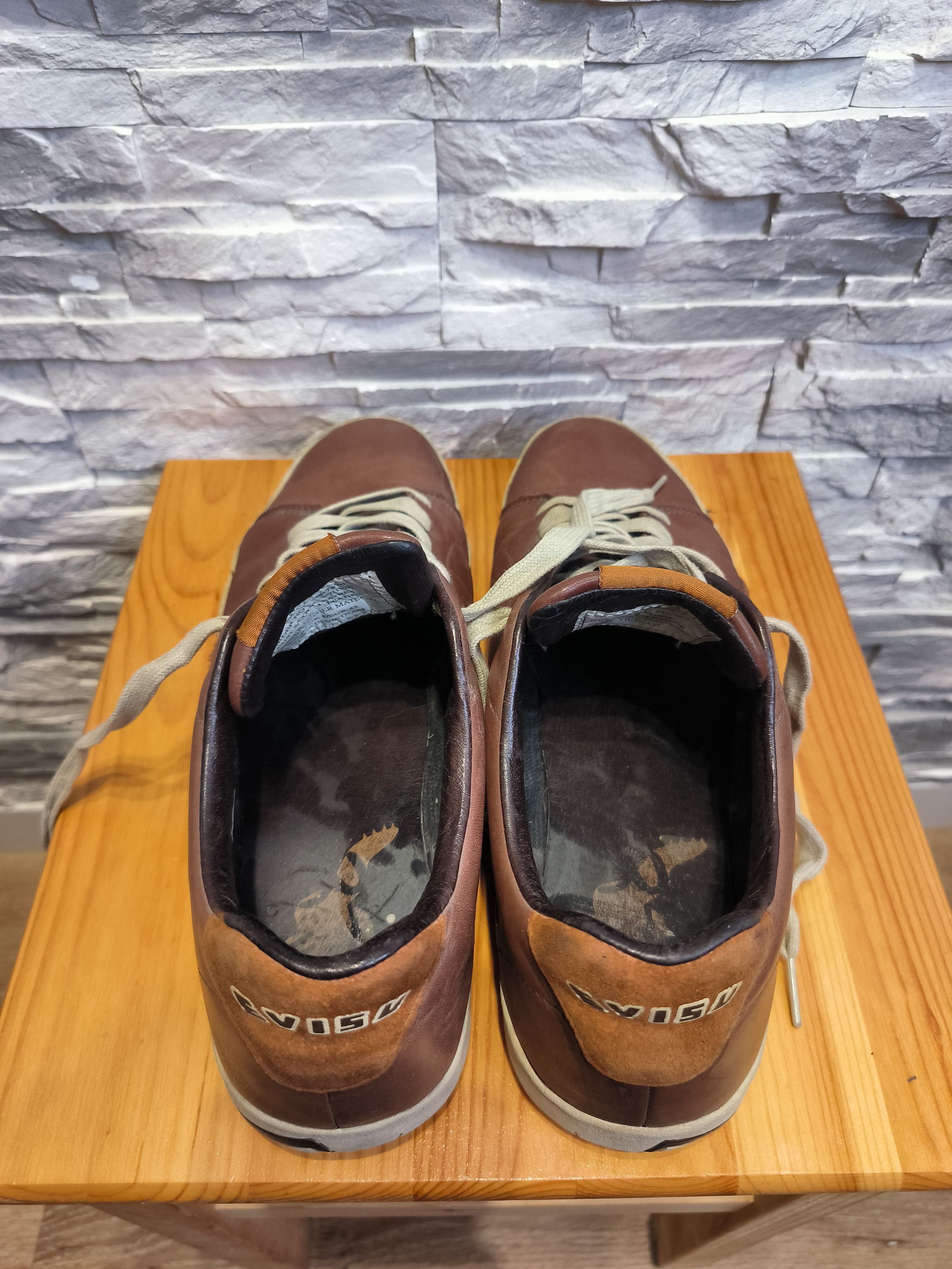 Vintage Evisu Leather Shoes Brown, image size:3000x4000