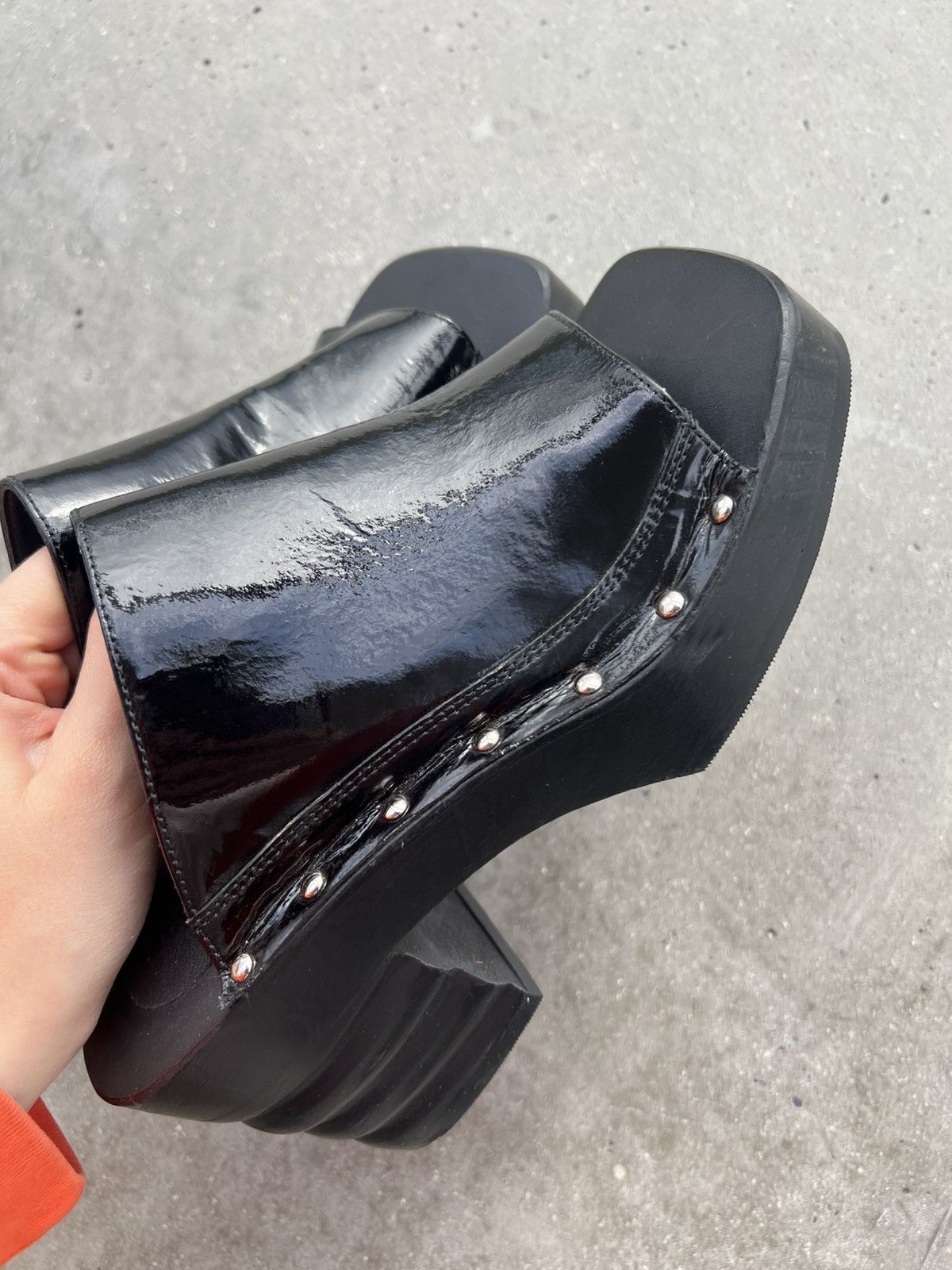 Other Bronx avant garde black leather shoes platform Size US 7 / IT 37 - 7 Thumbnail