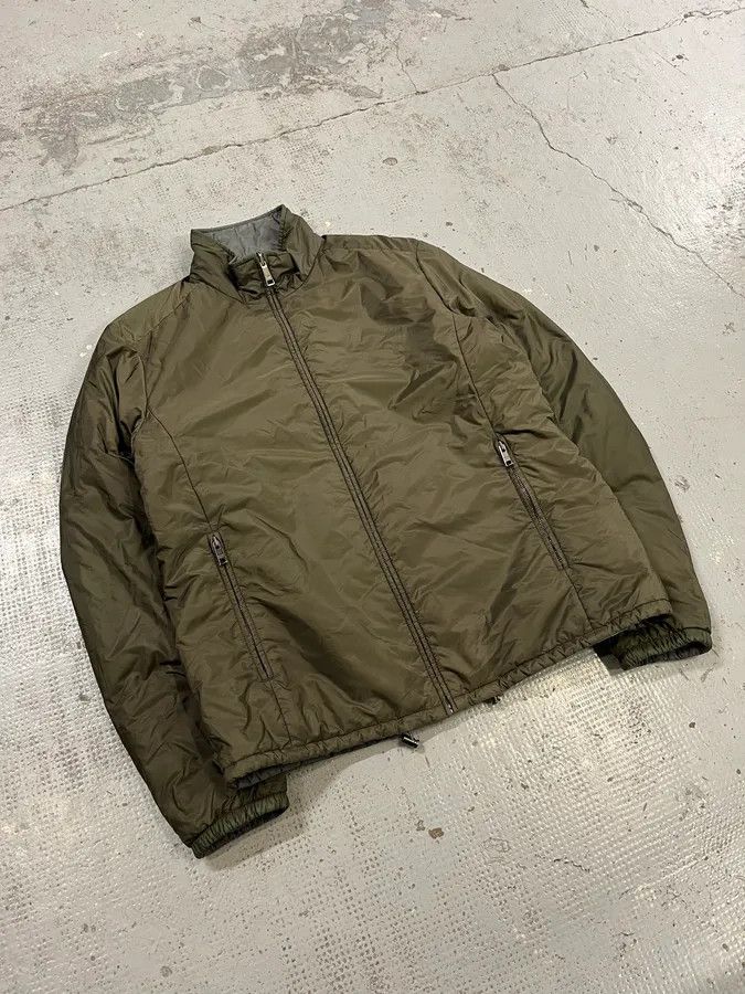 Prada AW2018 Prada Linea Rossa Reversible Green & Grey Jacket Size US M / EU 48-50 / 2 - 6 Thumbnail