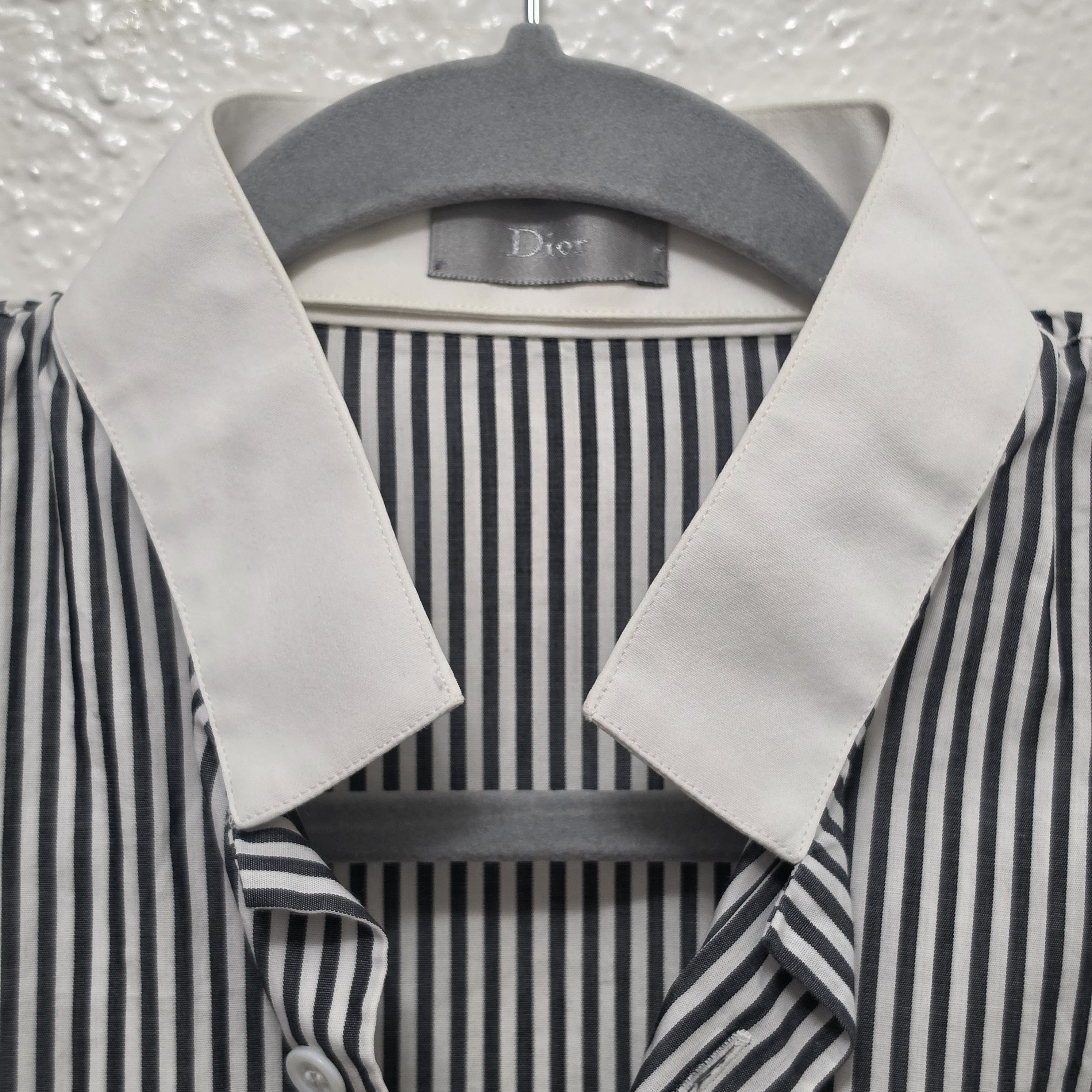 Dior Hedi Slimane stand collar shirt Size US S / EU 44-46 / 1 - 2 Thumbnail
