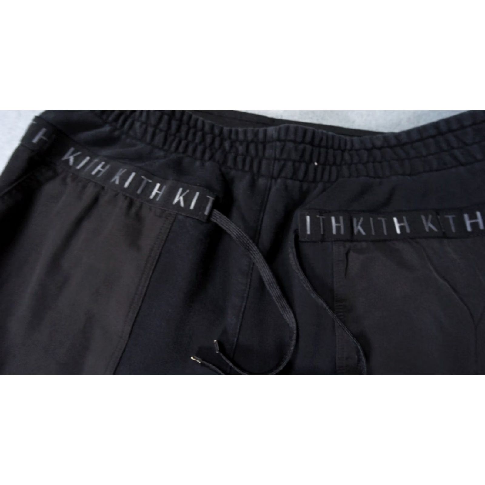 Kith Kith Pants Mens Large Black Jogger Sweatpants Cargo Streetwear Designer RARE Size US 33 - 3 Thumbnail