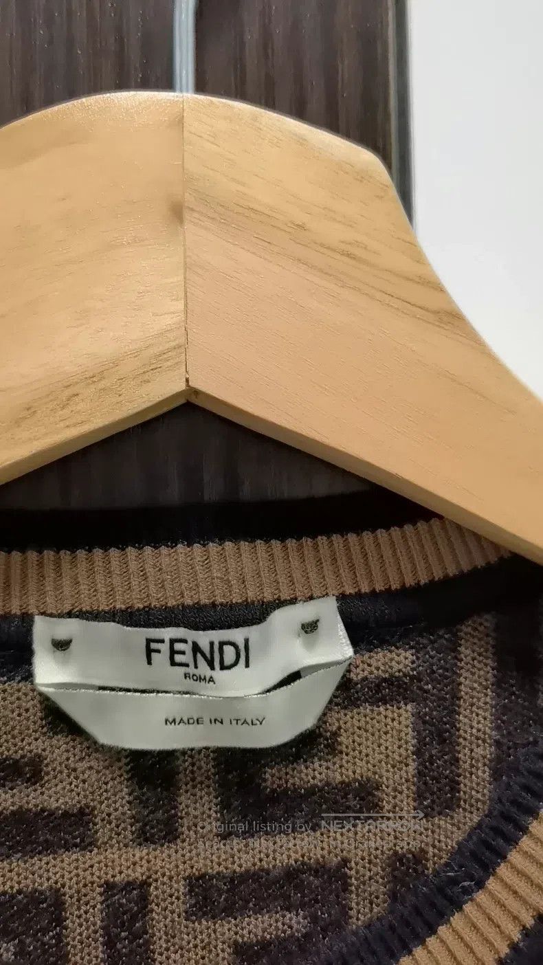 Fendi Fendi Knit short-sleeve sweater Size XS / US 0-2 / IT 36-38 - 4 Thumbnail
