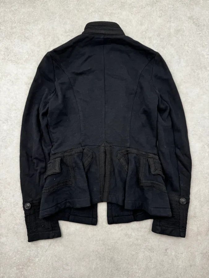 Polo Ralph Lauren 2010s Ralph Lauren Black Avant-Garde Officer Jacket Size S / US 4 / IT 40 - 2 Thumbnail