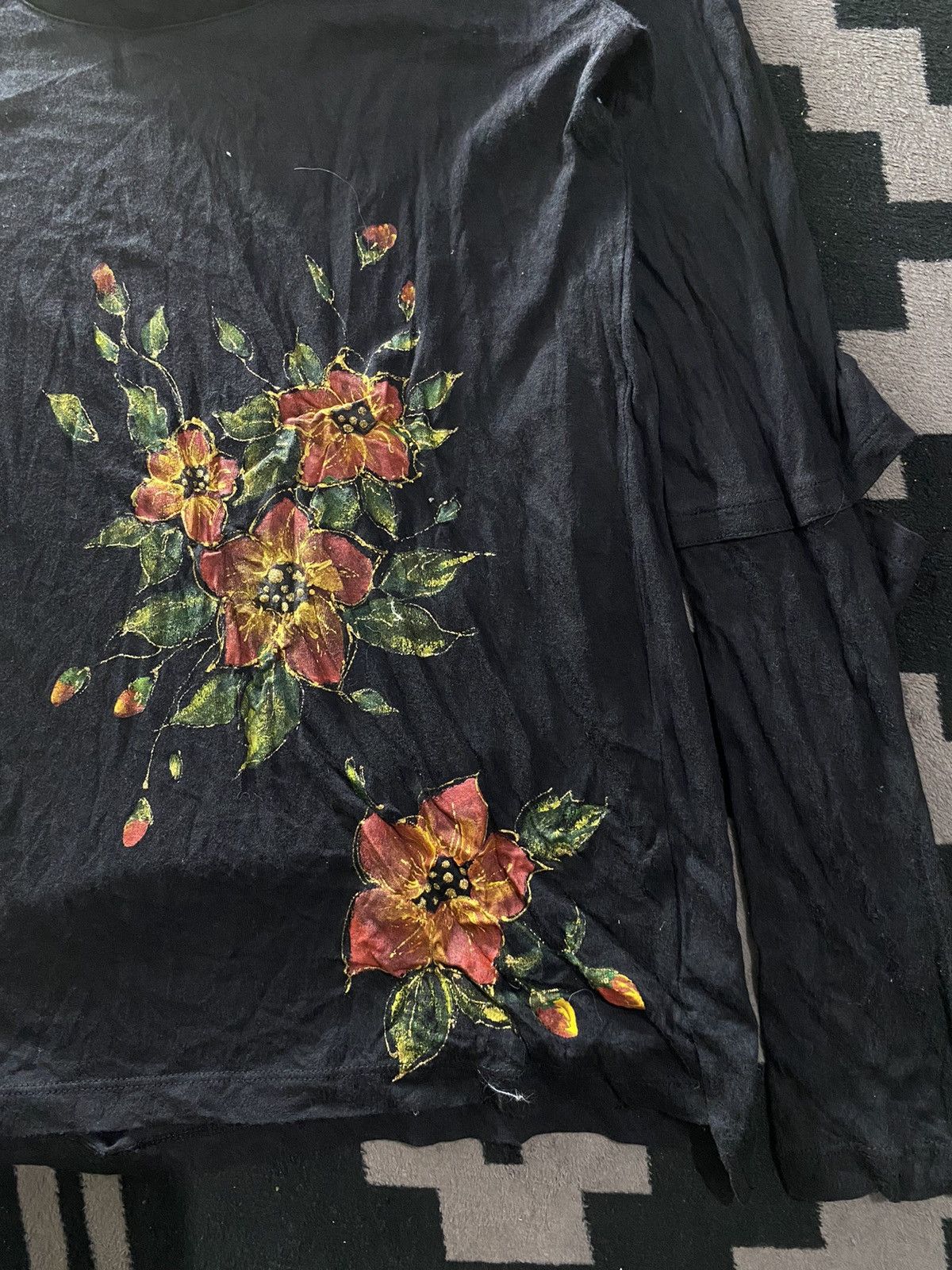 Beauty Beast × Hysteric Glamour × Japanese Brand Cobalt by chris han rose longsleeve tshirt Size US M / EU 48-50 / 2 - 3 Thumbnail