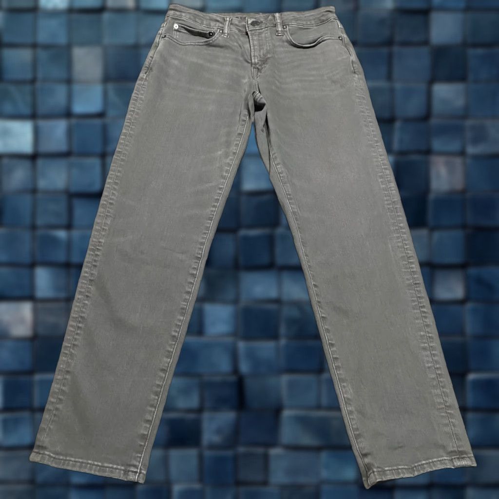 American Eagle Outfitters American Eagle Outfitters Jeans Mens 29x32 Gray Denim Athletic Fit Tapered Medium Wash Size US 29 - 1 Thumbnail