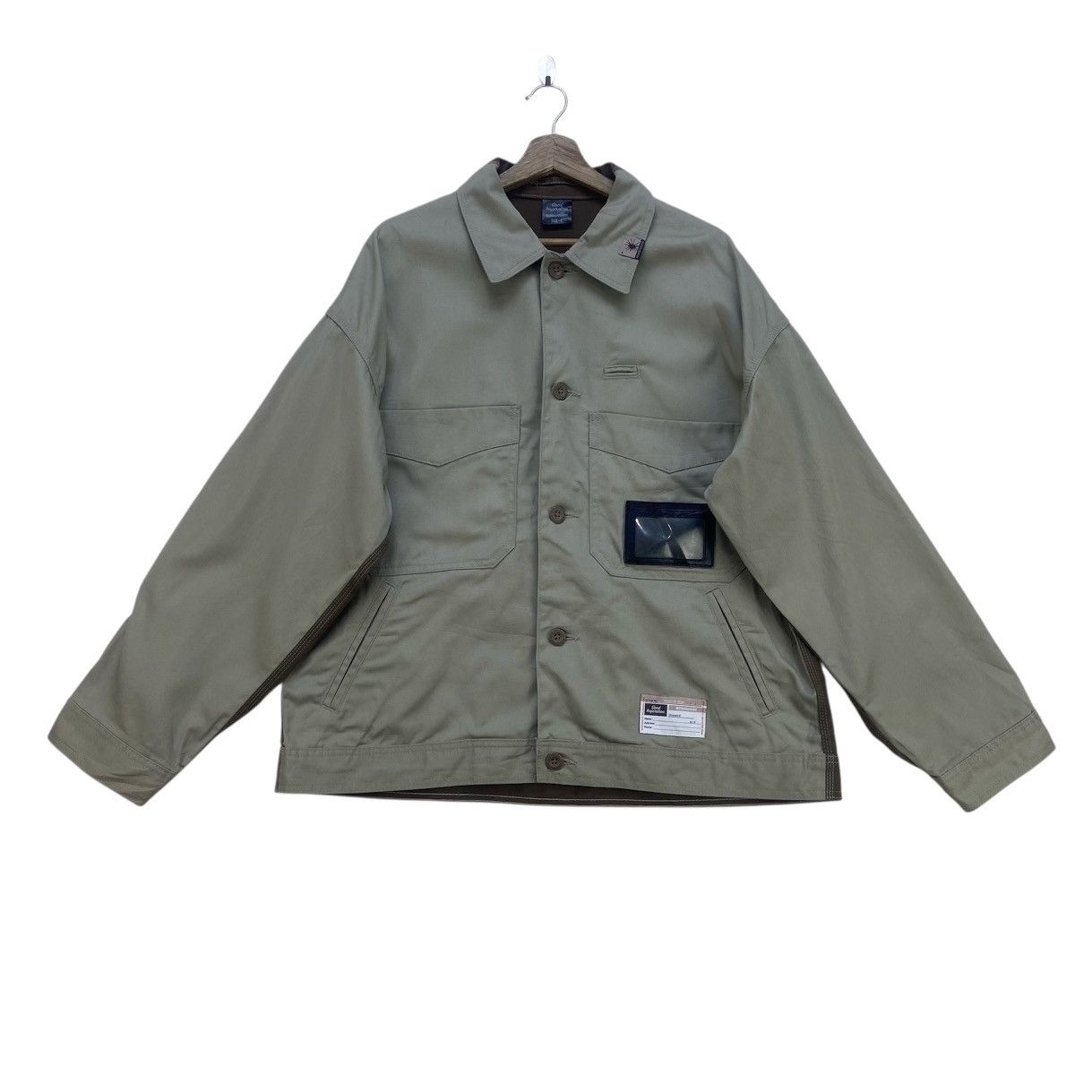 Designer × Maison MIHARA YASUHIRO Miharayasuhiro Two-tone Worker Workwear Jacket Size US M / EU 48-50 / 2 - 2 Thumbnail