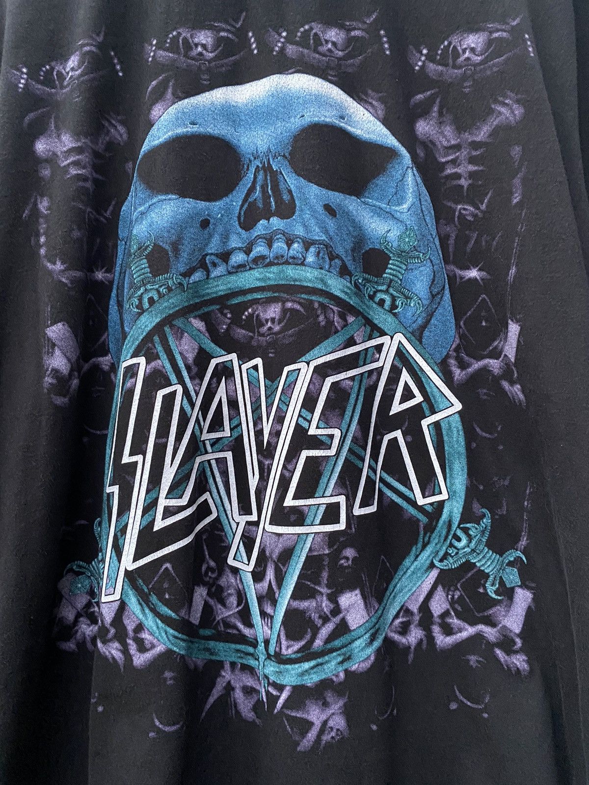 Band Tees 🔥RARE🔥 Vintage Slayer tshirt beatles nirvana tee y2k Size US XL / EU 56 / 4 - 3 Thumbnail