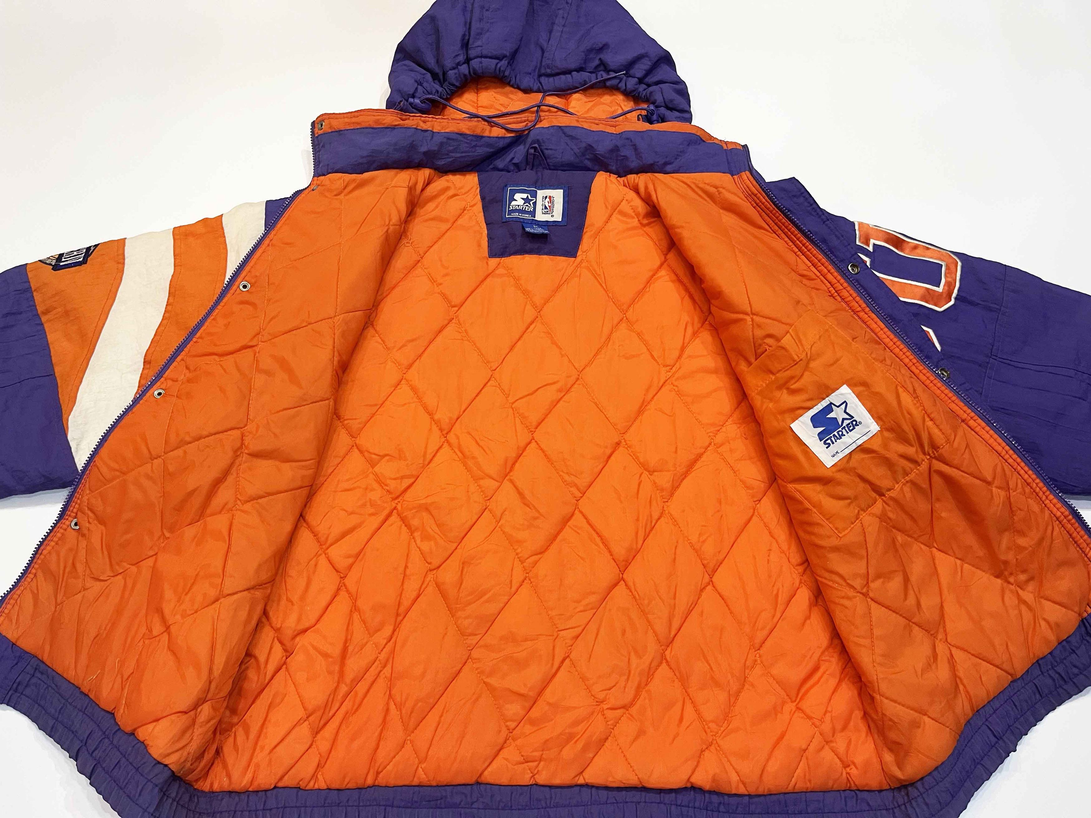NBA × Starter × Vintage Vintage Starter NBA Phoenix Suns Hoodie Full Zip Jacket Size US L / EU 52-54 / 3 - 12 Thumbnail
