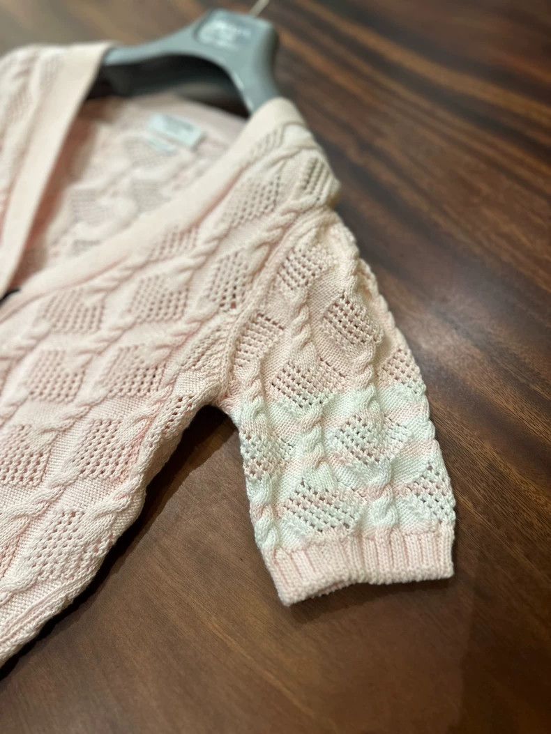 Thom Browne Thom Browne Pink short-sleeve knit Size S / US 4 / IT 40 - 3 Thumbnail