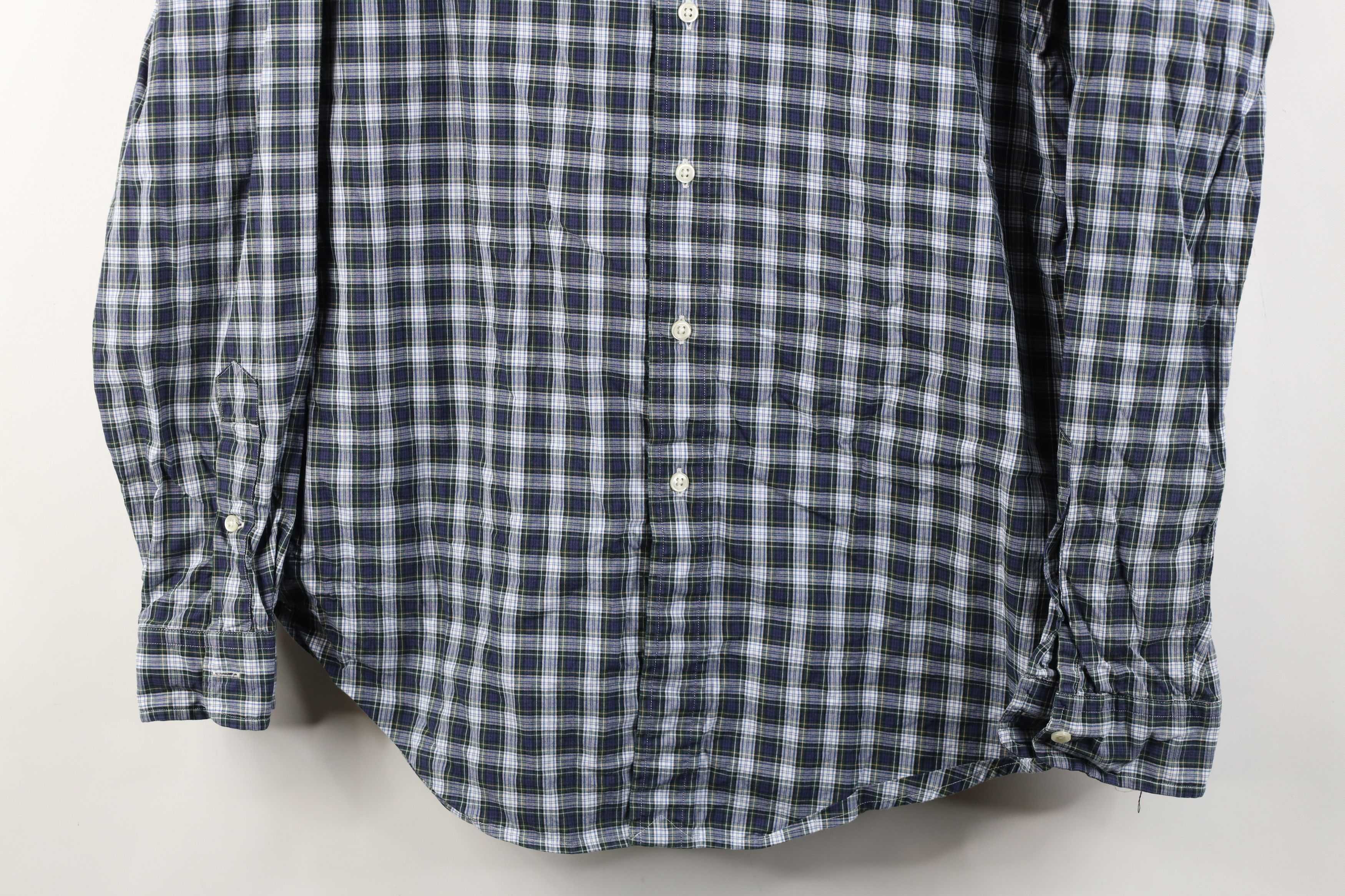 Polo Ralph Lauren Vintage 90s Ralph Lauren Button Down Shirt Plaid Cotton Size US L / EU 52-54 / 3 - 3 Thumbnail