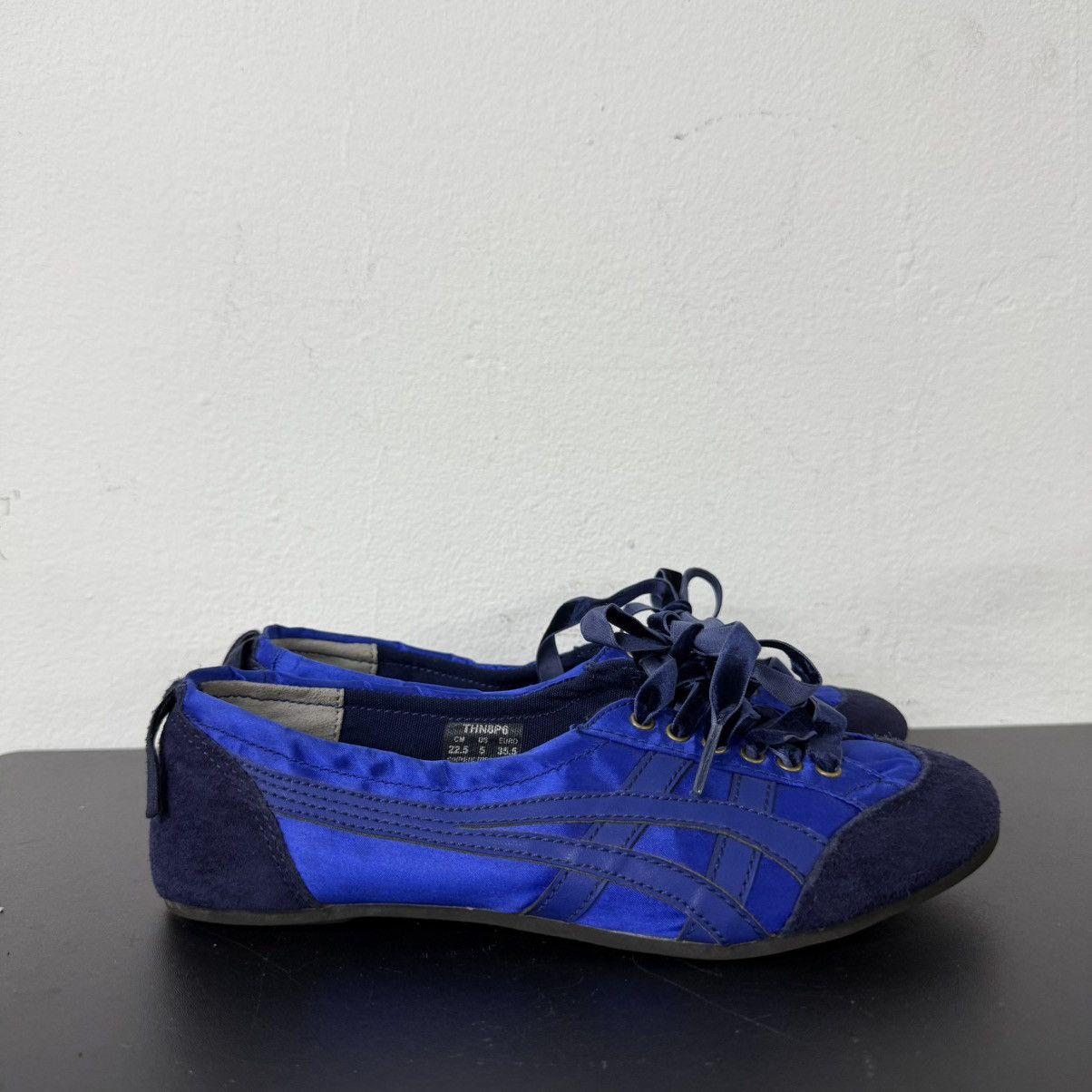 Onitsuka Tiger Onitsuka Tiger Blue Ballerina Flats Size US 5 / IT 35 - 2 Thumbnail