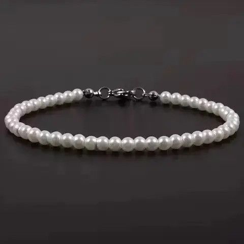 Other 6MM Pearl Bead Bracelet Size ONE SIZE - 1 Thumbnail