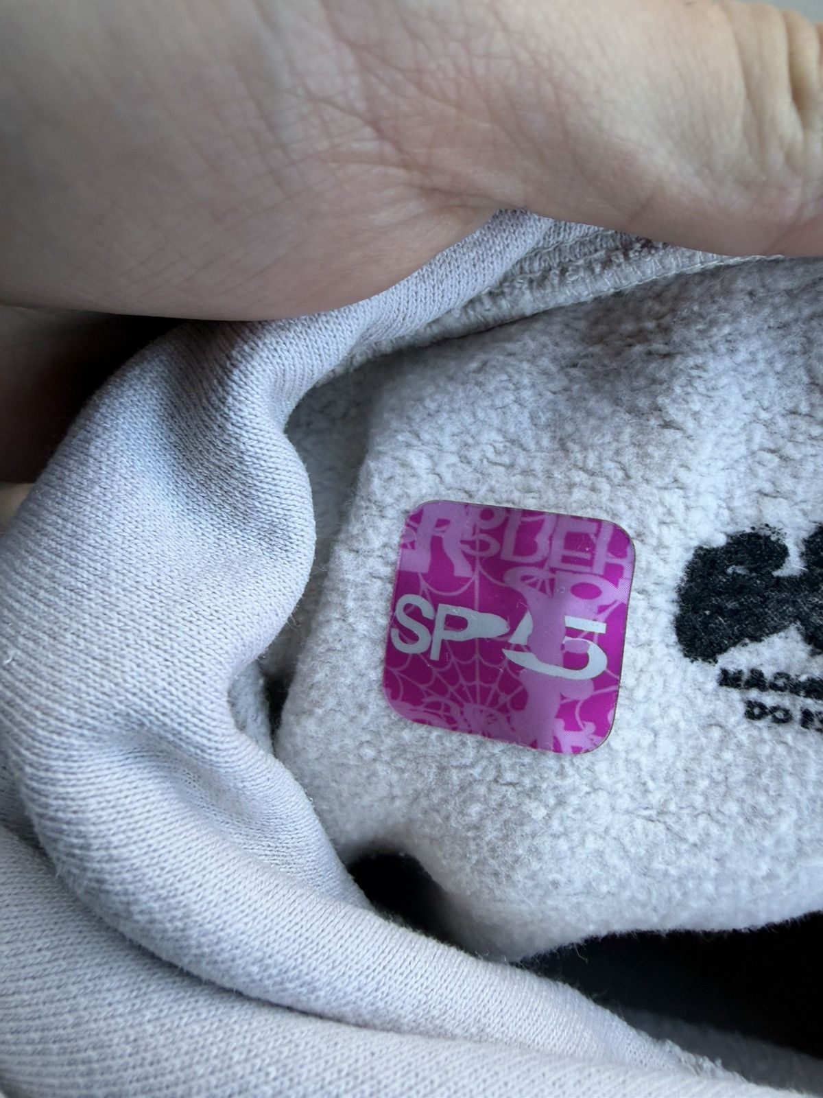 Sp5der Sp5der AOP Web Hoodie Heather Grey Size Medium New Authentic Size US M / EU 48-50 / 2 - 7 Thumbnail