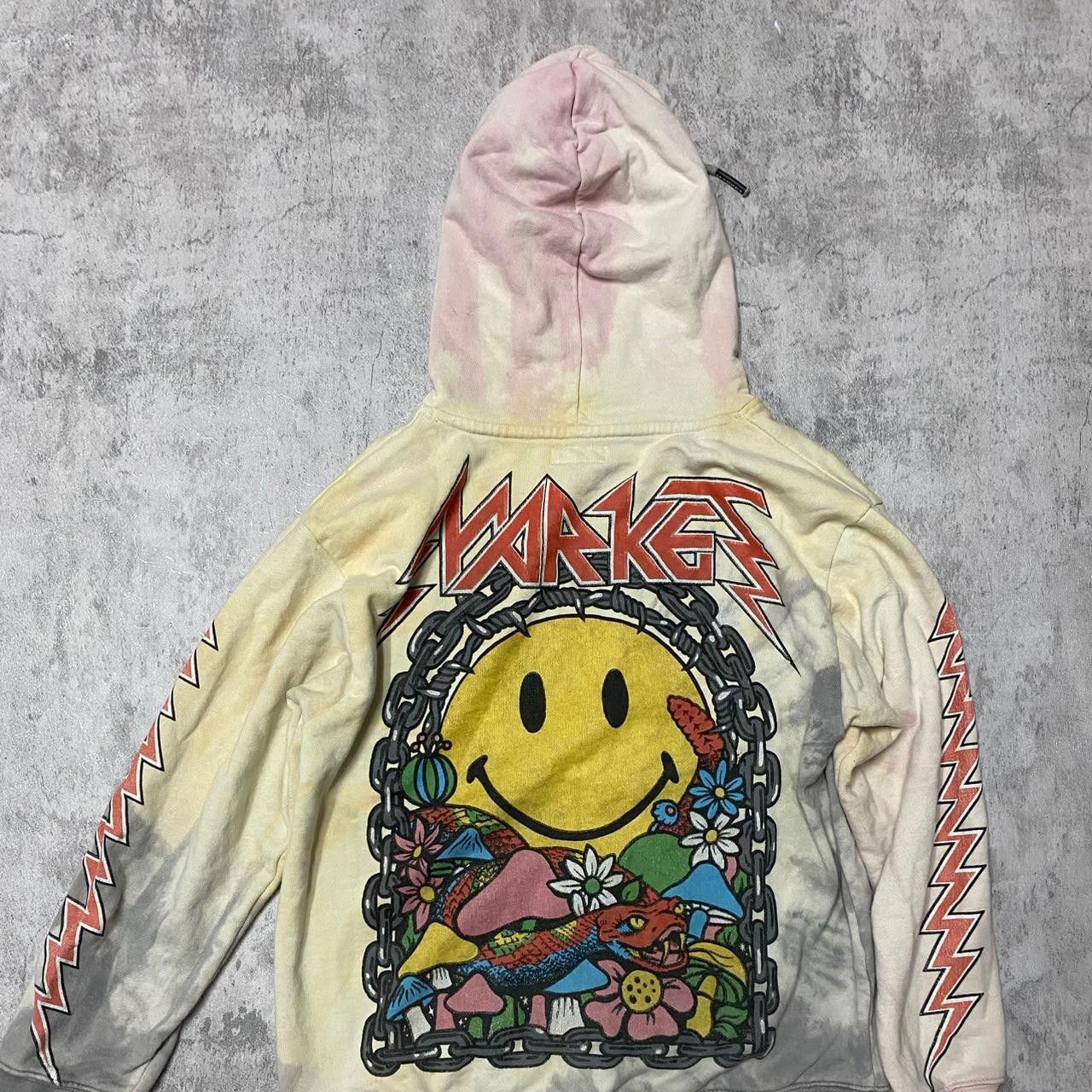 Other Yellow pink market Hoodie vinatge boxy Size US M / EU 48-50 / 2 - 6 Thumbnail