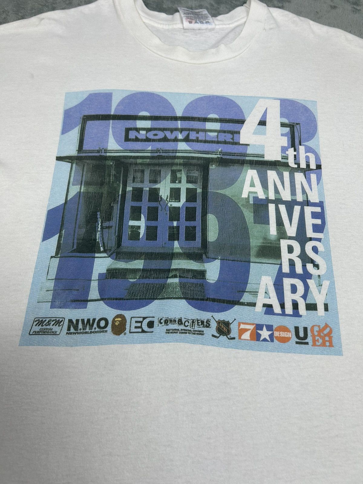 Bape × Undercover Vintage Bape x Undercover Nowhere 1997 4th Anniversary Size US L / EU 52-54 / 3 - 2 Thumbnail