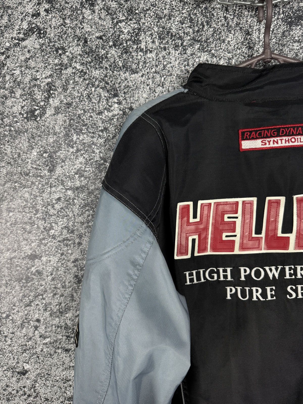 Vintage Hellfire Motorcycle Jacket Racing Hashiru Exhaust by Polo Size US XXL / EU 58 / 5 - 19 Thumbnail