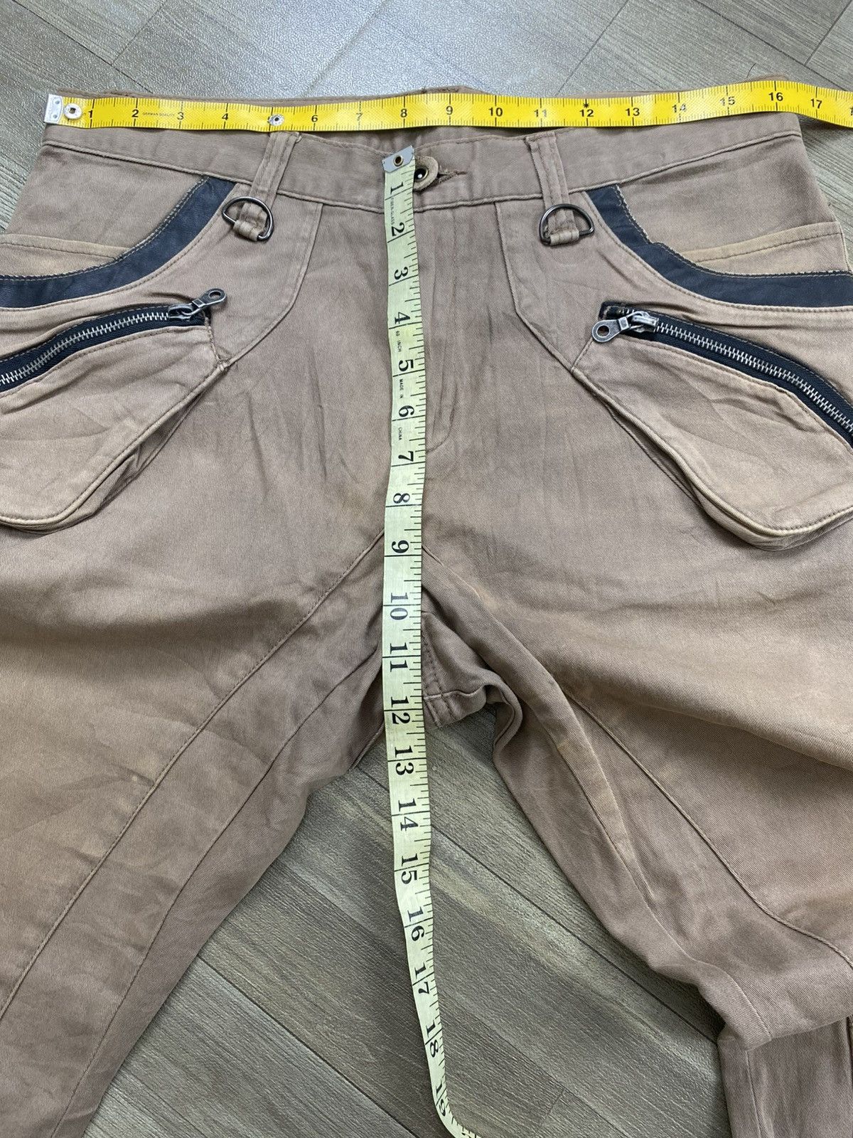 PPFM Vintage PPFM J Cut Off Distressed Punk Lgb Faded Pants Y2K Size US 32 / EU 48 - 25 Thumbnail