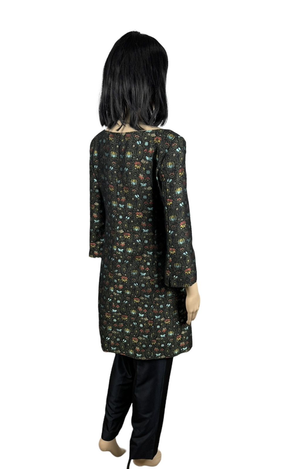 Miu Miu Miu Miu Coat Dress Wool Embroidered Floral Printed size 42 Size M / US 6-8 / IT 42-44 - 12 Thumbnail