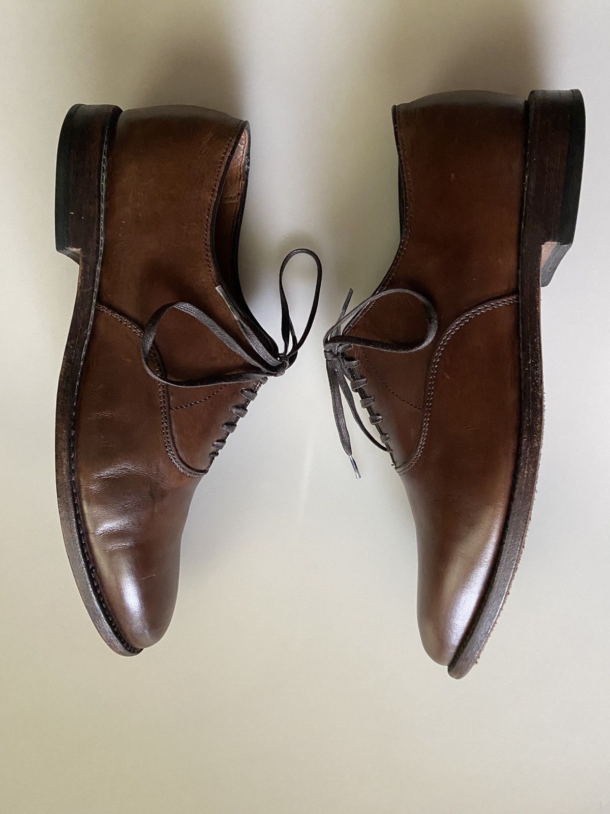 Allen Edmonds Allen Edmonds 🇺🇸 Carlyle Plain-toe oxfords dark chili 8.5 D Size US 8.5 / EU 41-42 - 4 Thumbnail