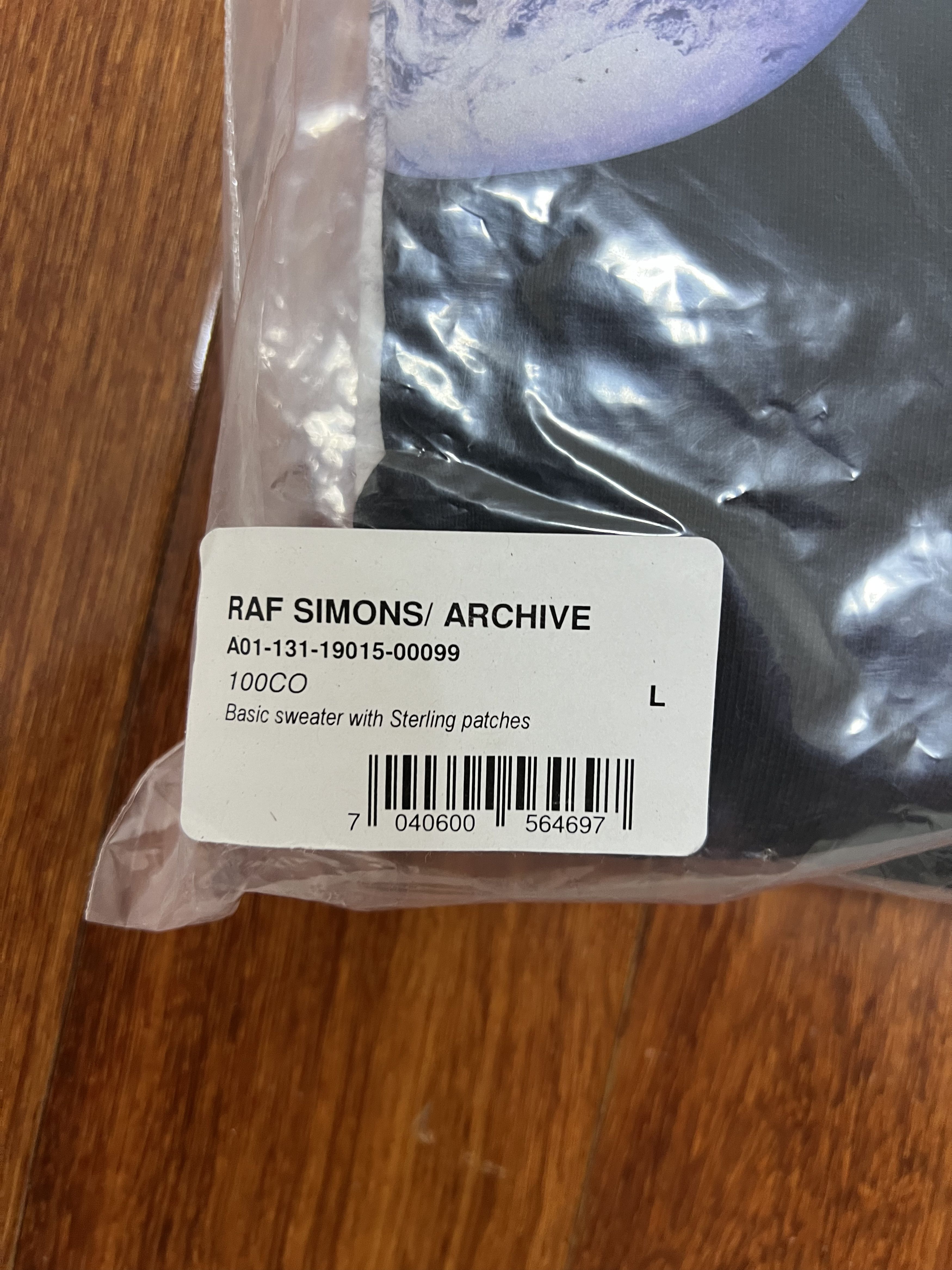 Raf Simons × Sterling Ruby 💚 Raf Simons Redux x Sterling Ruby Sweater With Patches NEW Size US L / EU 52-54 / 3 - 9 Thumbnail
