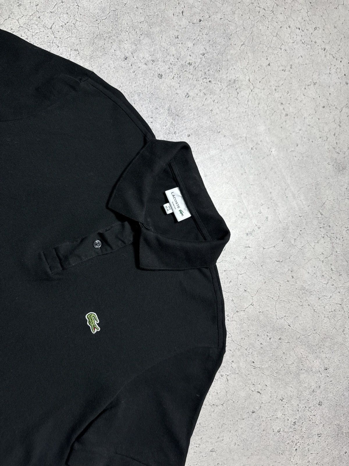 Lacoste Lacoste Black Polo Shirt XL Size US XL / EU 56 / 4 - 4 Thumbnail