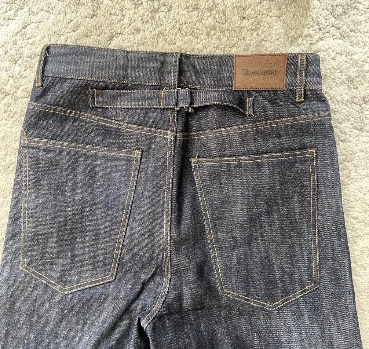 Japanese Brand Unwonted Baggy Selvedge Denim Size US 34 / EU 50 - 3 Thumbnail