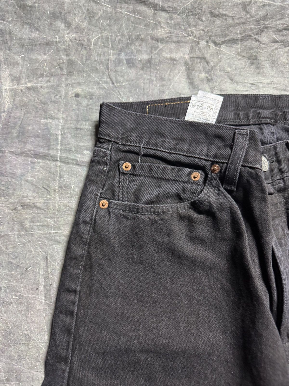 DENIM TEARS × Levi's Denim Tears Plain Jane in Black Size US 32 / EU 48 - 3 Thumbnail