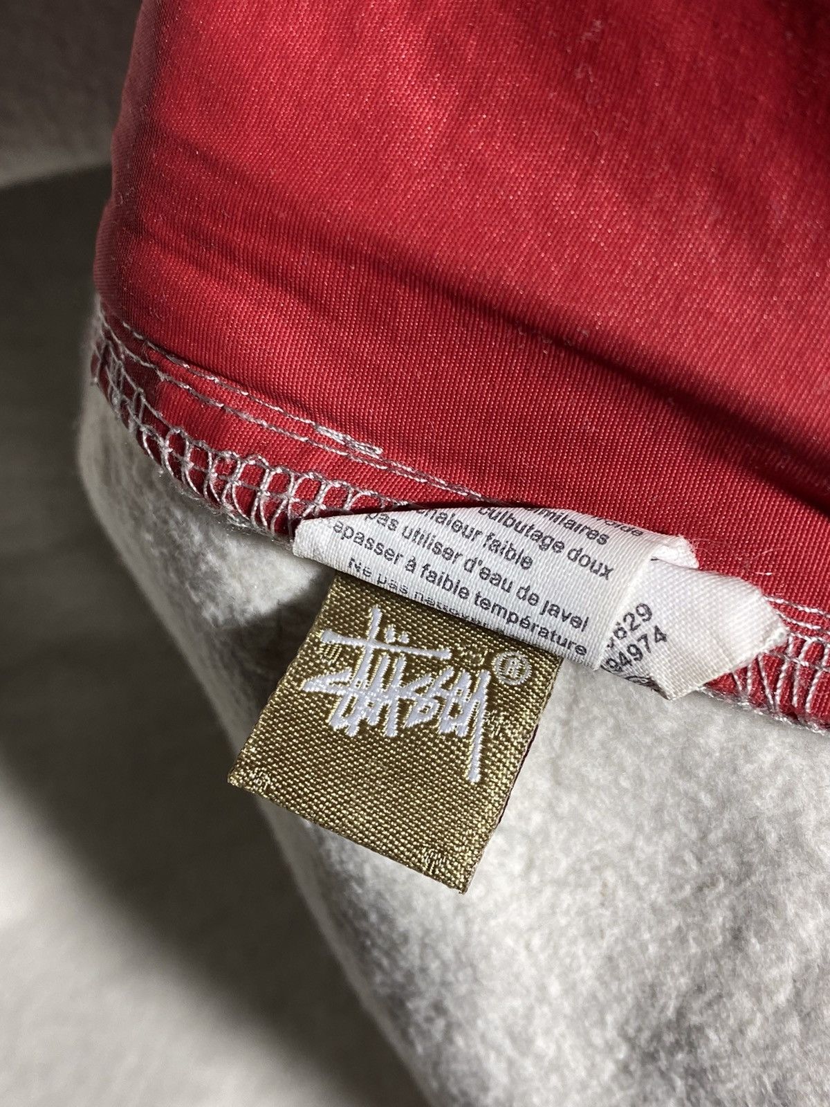Stussy Stussy International Y2k Nylon Zip Pocket Detail Sweatshirt Size US XL / EU 56 / 4 - 14 Thumbnail